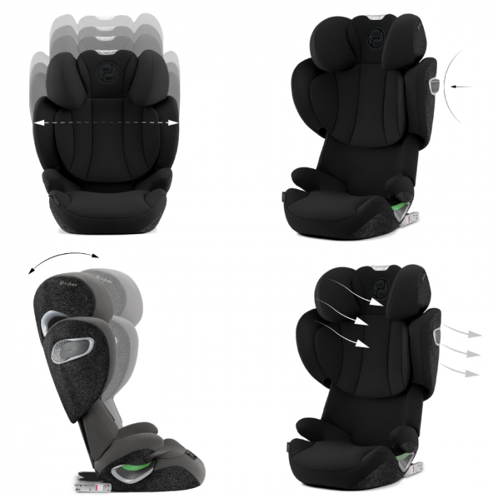 Scaun auto Cybex Solution T i-Fix Sepia Black [5]