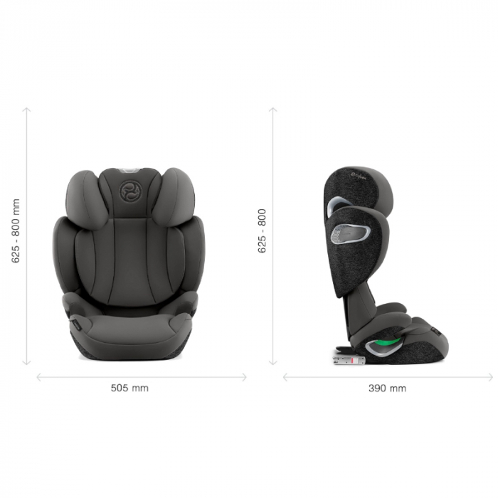 Scaun auto Cybex Solution T i-Fix Sepia Black [6]