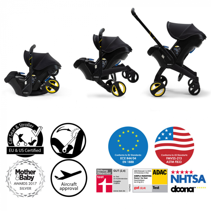 Scoica auto Doona Midnight Editie limitata 2 in 1 [6]