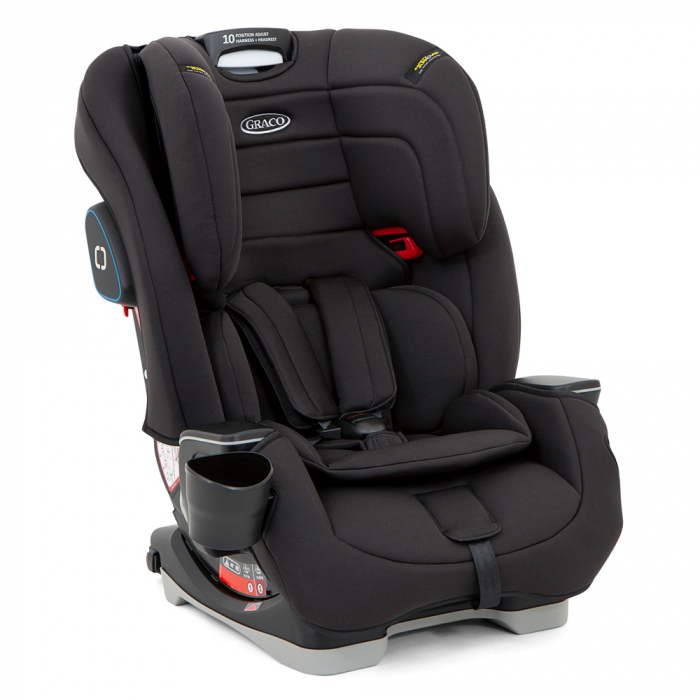 scaun auto copii 9 36 kg cu pozitie de somn isofix Scaun auto Graco 9-36 kg Avolve Black cu prindere in Isofix