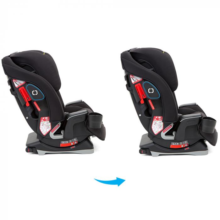 Scaun auto Graco 9-36 kg Avolve Black cu prindere in Isofix [3]