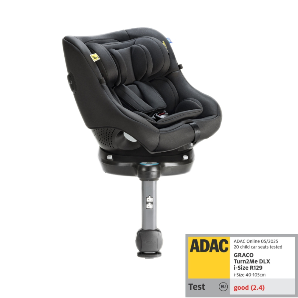 Scaun auto Graco rotativ 360 Turn2Me DLX I-Size Midnight [11]