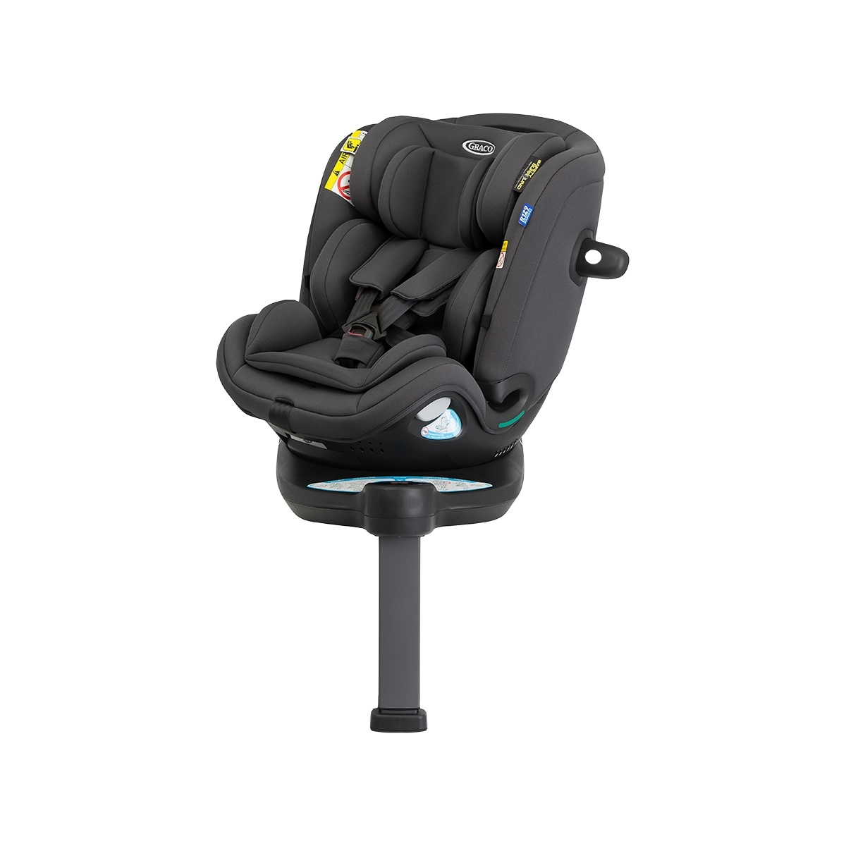 Scaun auto Graco rotativ 360 Turn2Me Grow 0-7 ani I-Size Iron [3]