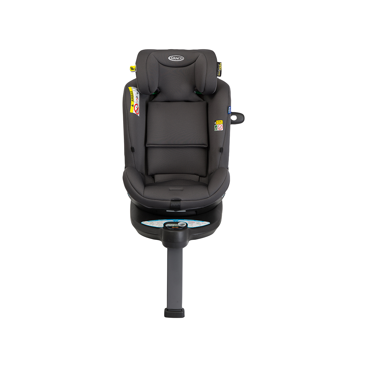 Scaun auto Graco rotativ 360 Turn2Me Grow 0-7 ani I-Size Iron [2]