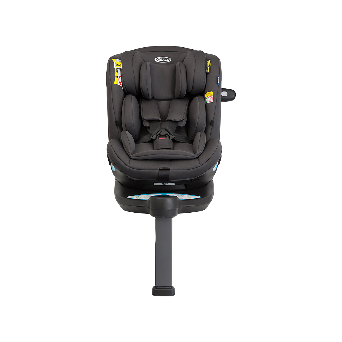 Scaun auto Graco rotativ 360 Turn2Me Grow 0-7 ani I-Size Iron [5]