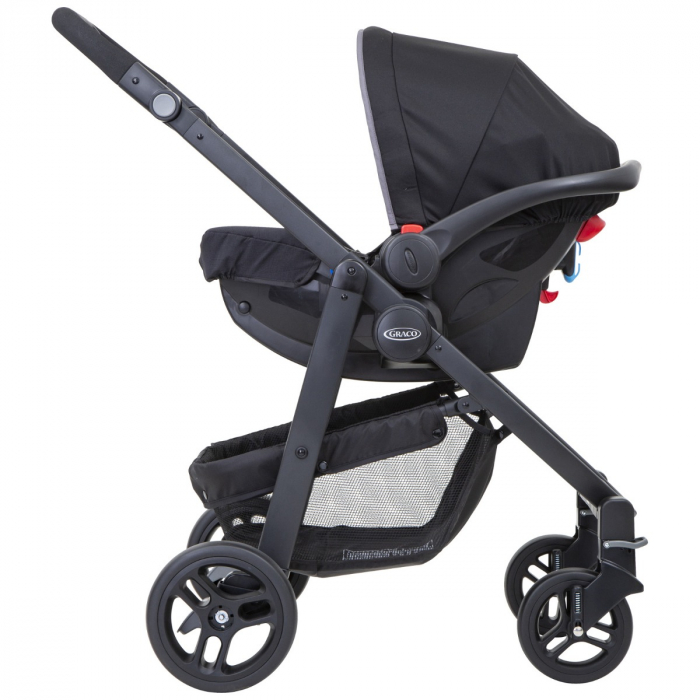 Scoica auto Graco SnugEssentials Midnight Black i-Size testat ADAC - Resigilat [4]