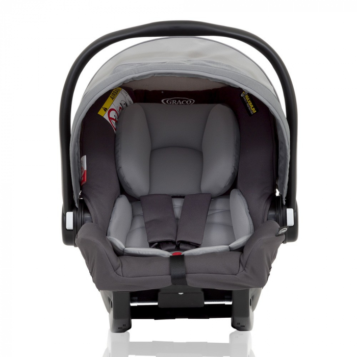 Scoica auto Graco SnugEssentials Steeple Grey i-Size testat ADAC [2]