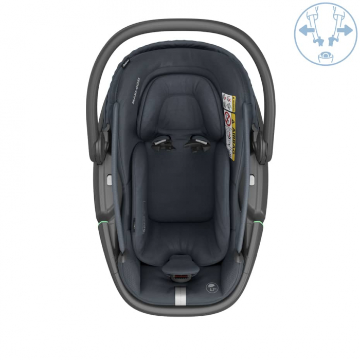 Scoica auto Maxi-Cosi Coral 360 Black Shell Essential Graphite [6]