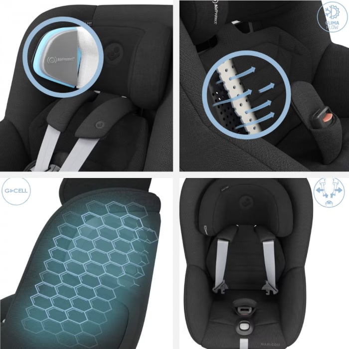Scaun auto Maxi-Cosi Pearl 360 Pro Authentic Black [6]