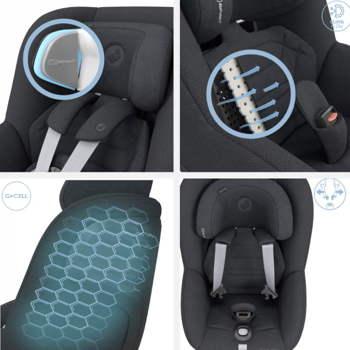 Scaun auto Maxi-Cosi Pearl 360 Pro Authentic Graphite [6]