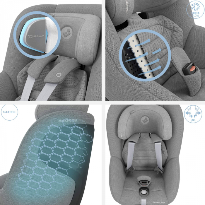 Scaun auto Maxi-Cosi Pearl 360 Pro Authentic Grey [6]
