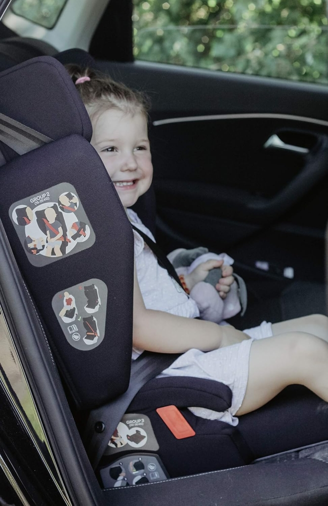 Scaun Auto Pliabil Beaba Pureseat'Fix Isofix Navy Blue [2]