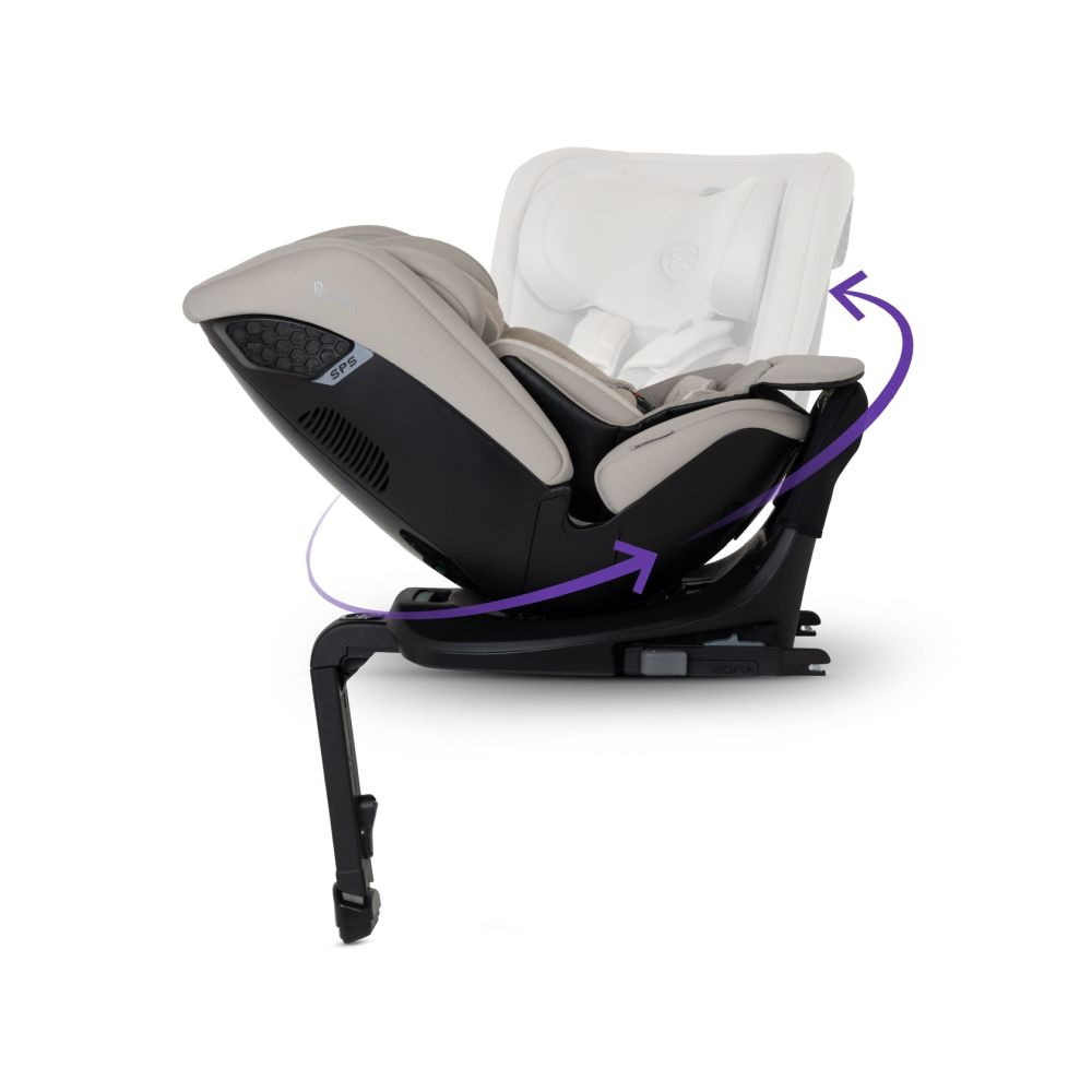 Scaun auto rotativ 360 Silver Cross Motion 3 All-Size Natural Taupe [4]