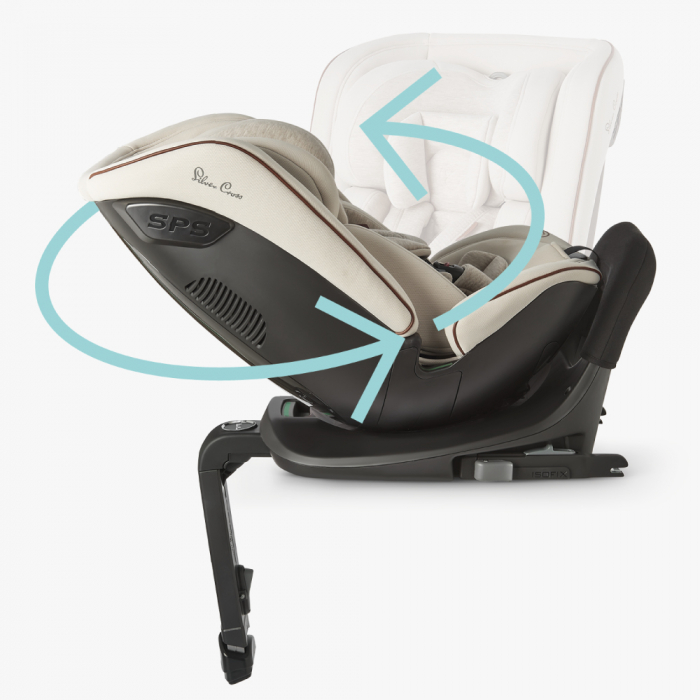 Scaun auto rotativ 360 Silver Cross Motion All Size Almond-Resigilat [5]