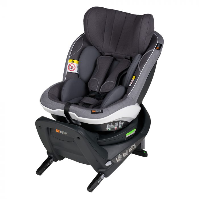 Scaun auto rotativ BeSafe iZi Turn i-Size Metallic Melange [5]