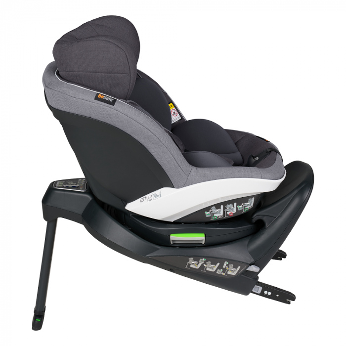Scaun auto rotativ BeSafe iZi Turn i-Size Metallic Melange [7]