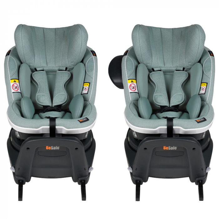Scaun auto BeSafe iZi Turn i-Size Sea Green Melange [2]