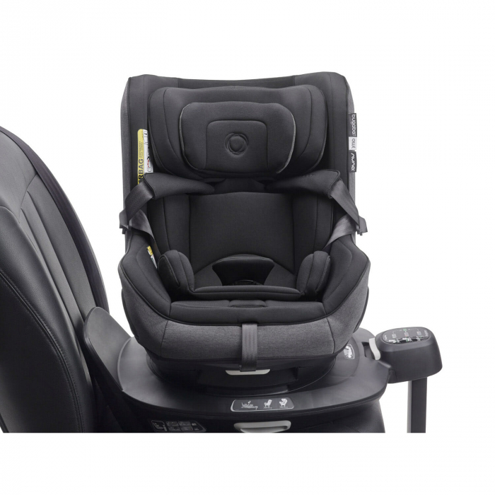 Scaun auto rotativ Bugaboo Owl Black cu baza Isofix [2]