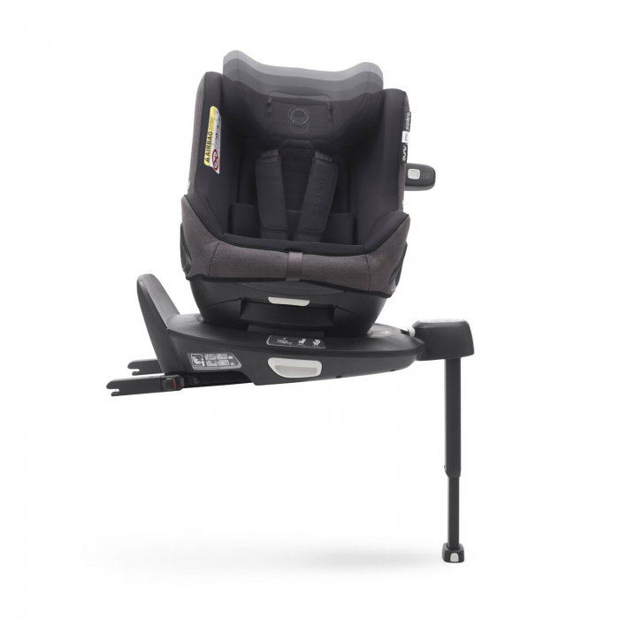 Scaun auto rotativ Bugaboo Owl Black cu baza Isofix [3]