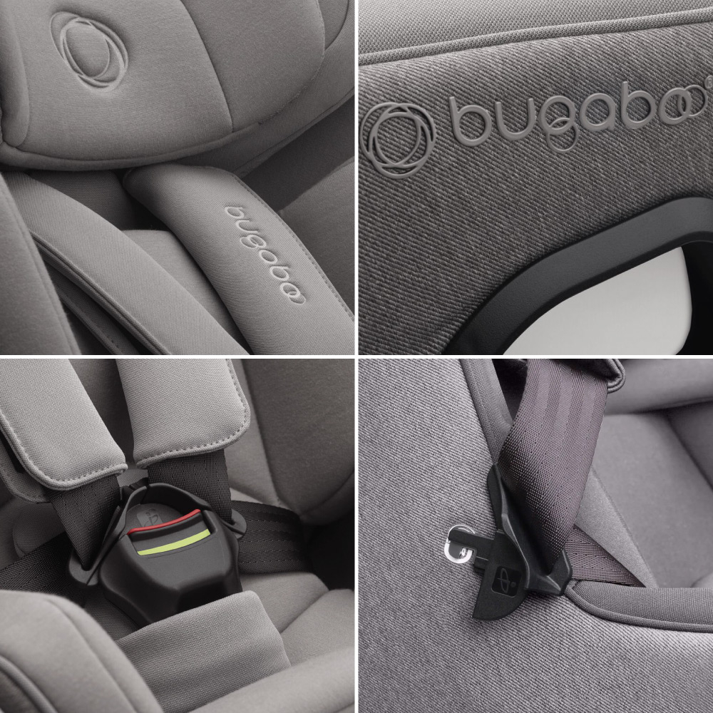 Scaun auto rotativ Bugaboo Owl Grey cu baza Isofix [7]