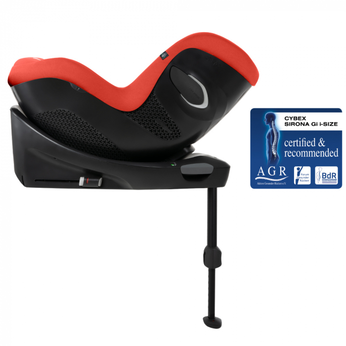 Scaun auto rotativ Cybex Sirona Gi i-Size Plus Hibiscus Red 2023 [6]