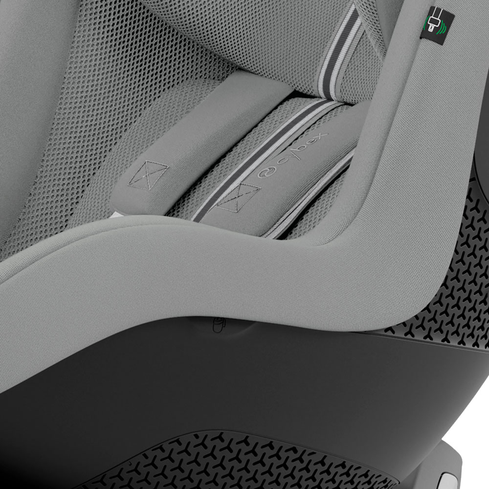 Scaun auto rotativ Cybex Sirona Gi i-Size Plus Stone Greycu insert nou-nascut [5]