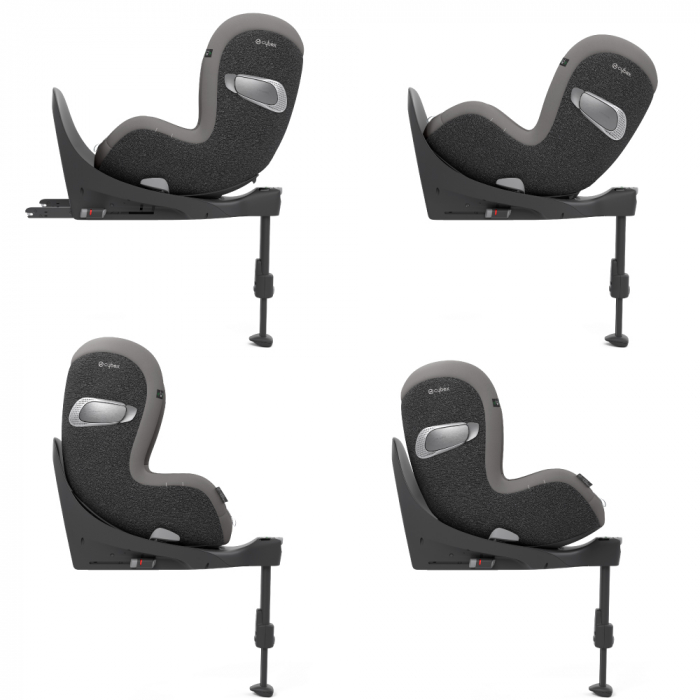 Scaun auto rotativ Cybex Sirona T i-Size Mirage Grey [3]