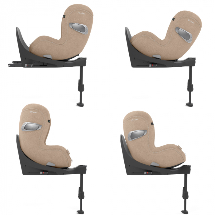 Scaun auto rotativ Cybex Sirona T i-Size Plus Cozy Beige [4]