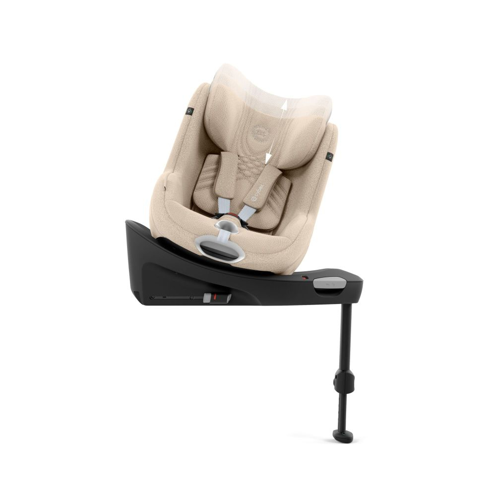 Scaun auto rotativ Cybex Sirona Ti i-Size Plus Cozy Beige [8]