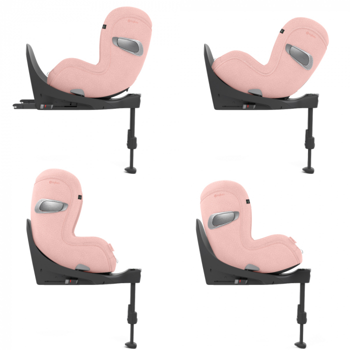 Scaun auto rotativ Cybex Sirona T i-Size Plus Peach Pink [4]