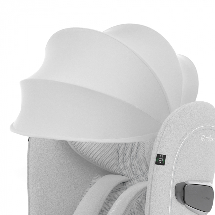 Scaun auto rotativ Cybex Sirona T i-Size Plus Platinum White [8]