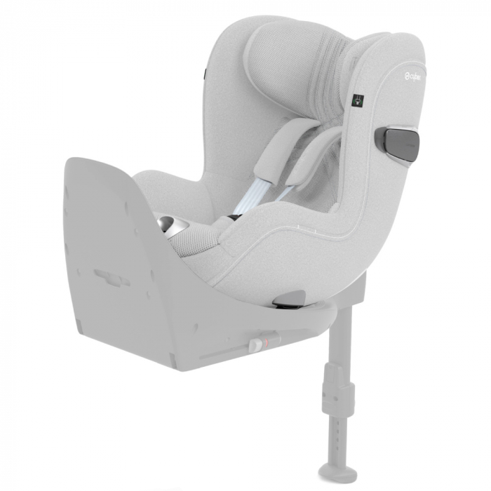 Scaun auto rotativ Cybex Sirona T i-Size Plus Platinum White [3]