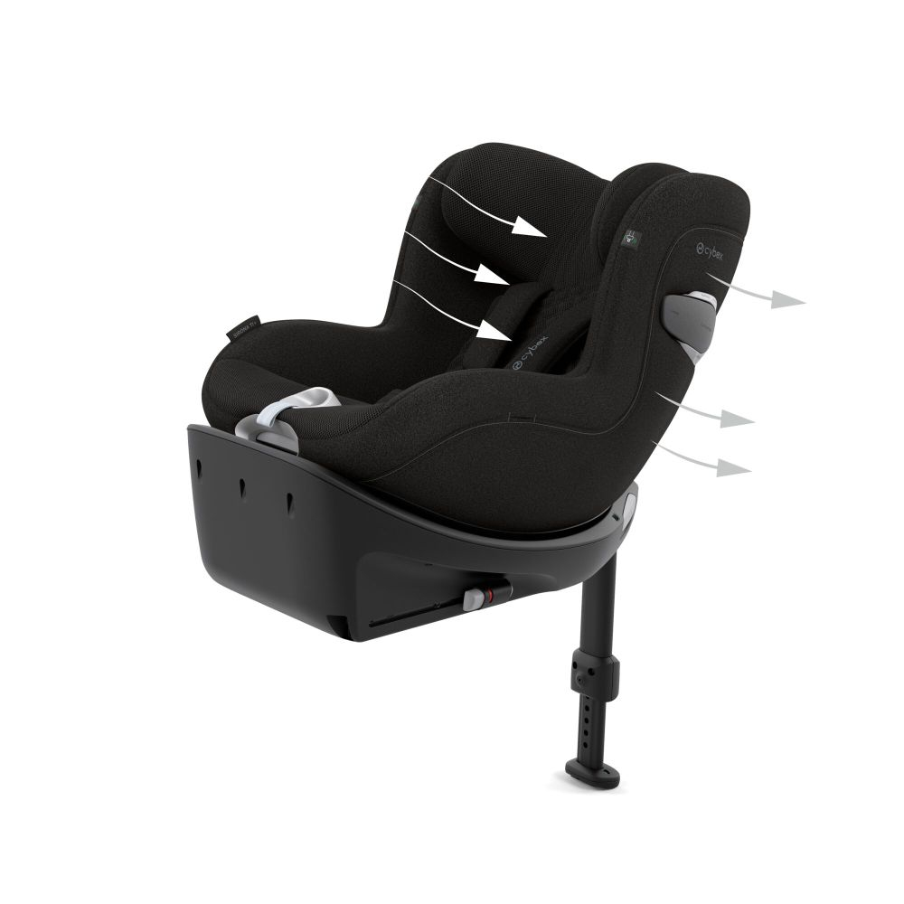 Scaun auto rotativ Cybex Sirona Ti i-Size Plus Sepia Black [11]