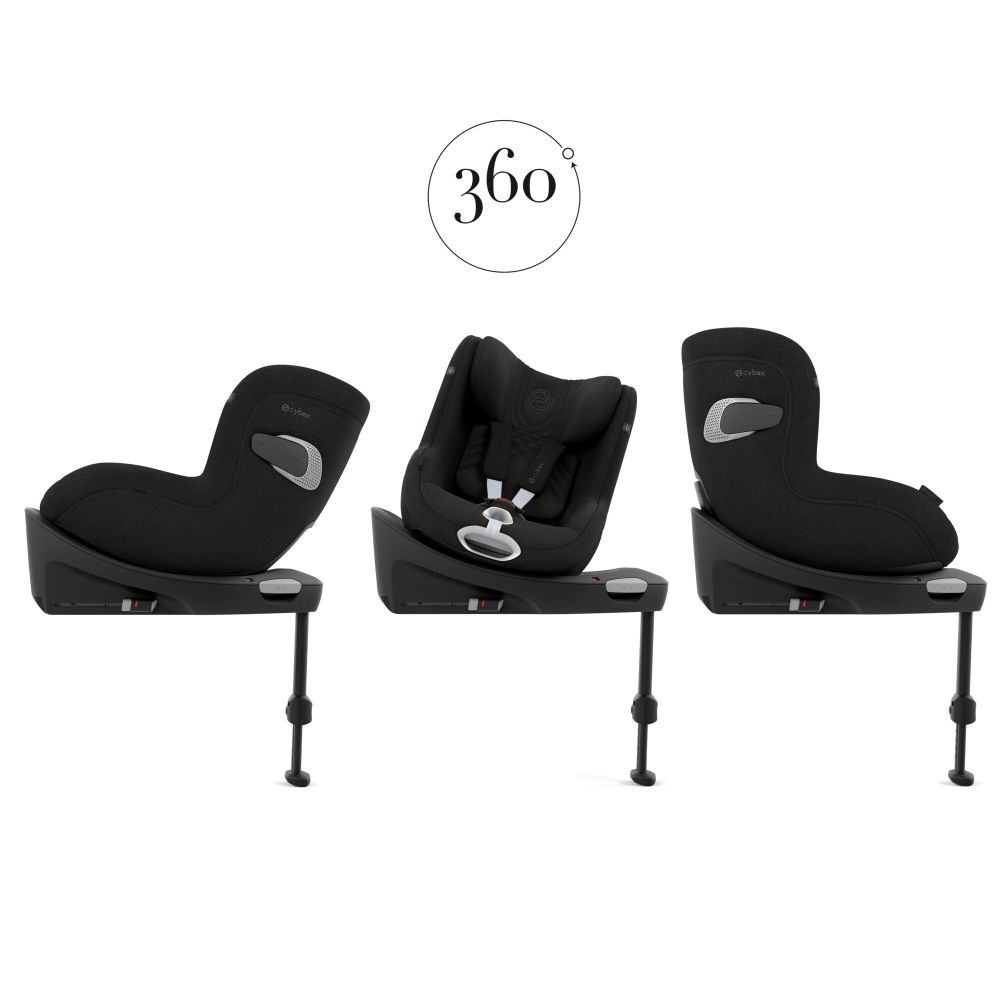 Scaun auto rotativ Cybex Sirona Ti i-Size Plus Sepia Black - Resigilat [5]