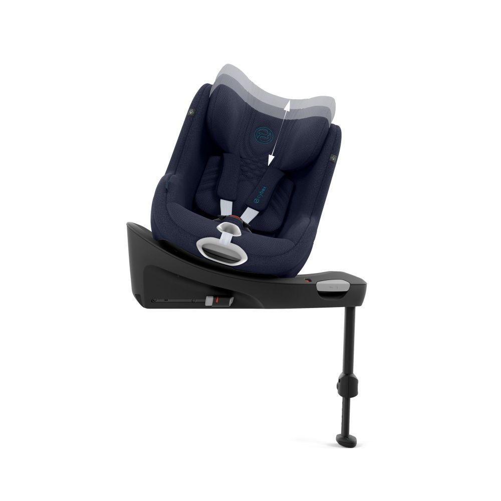 Scaun auto rotativ Cybex Sirona Ti i-Size Plus Nautical Blue [8]