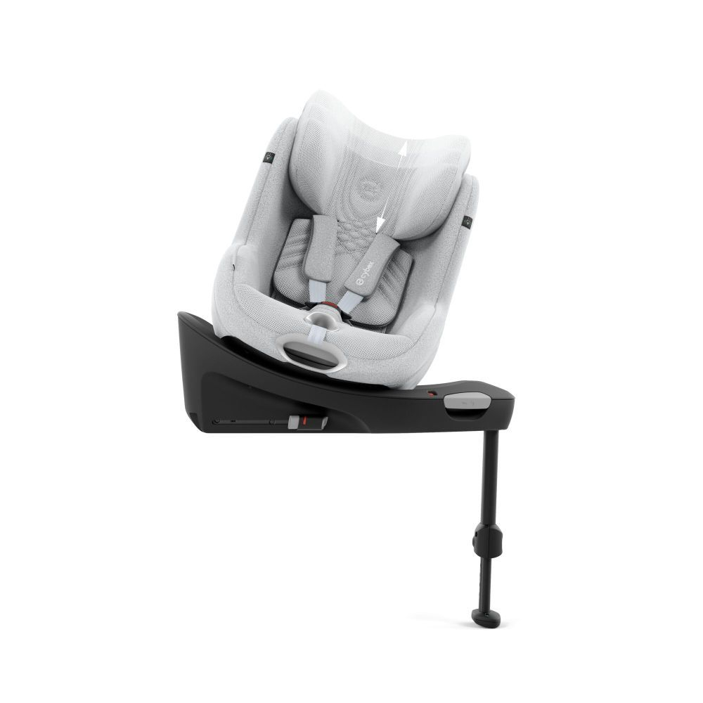 Scaun auto rotativ Cybex Sirona Ti i-Size Plus Platinum White [8]