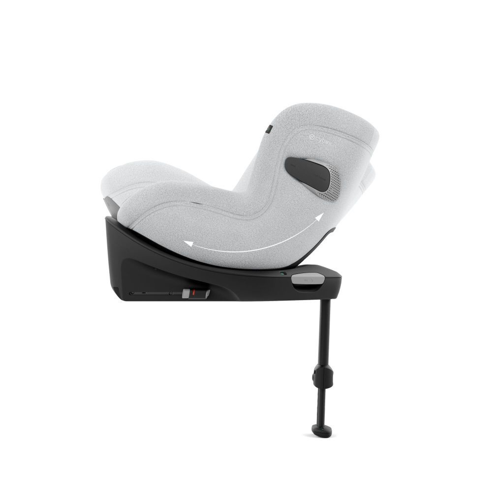 Scaun auto rotativ Cybex Sirona Ti i-Size Plus Platinum White [14]