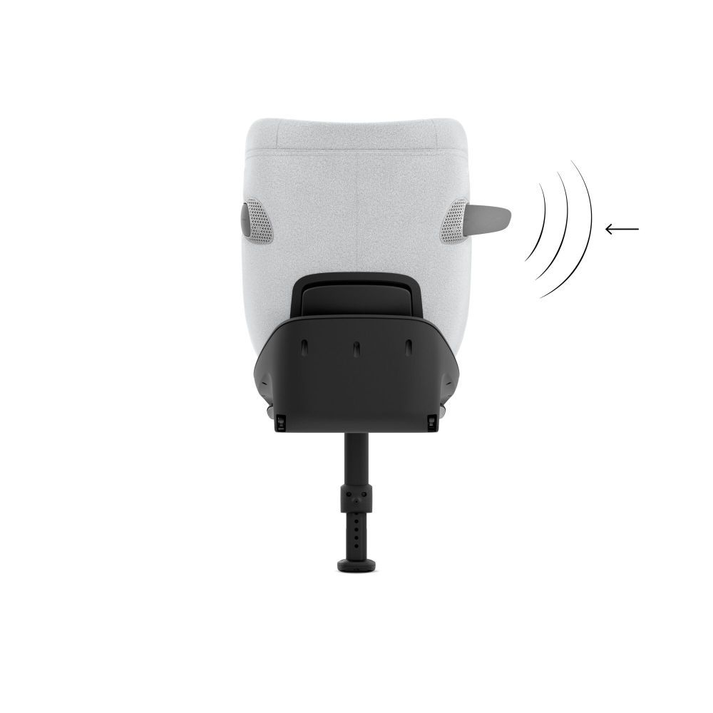 Scaun auto rotativ Cybex Sirona Ti i-Size Plus Platinum White [15]