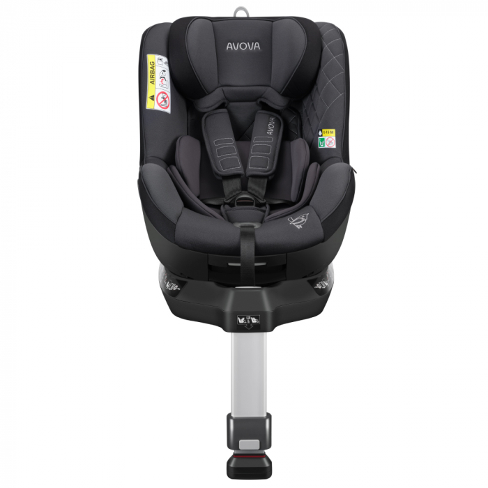 Scaun auto Avova Sperber-Fix 61 Grey/Black-Resigilate [2]