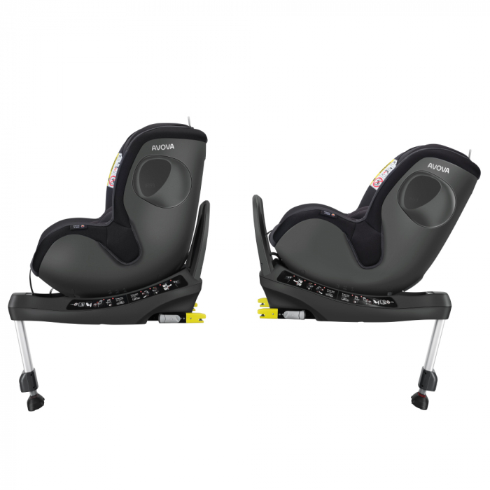 Scaun auto Avova Sperber-Fix 61 Grey/Black-Resigilate [4]