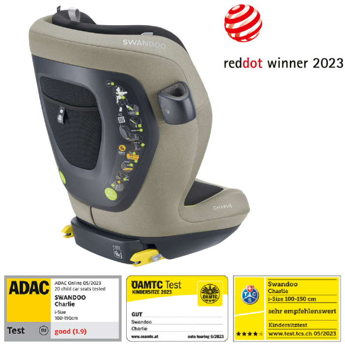 Scaun auto Swandoo Charlie i-Size Alfalfa [2]