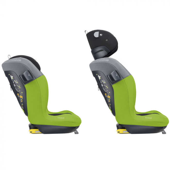 Scaun auto Swandoo Charlie i-Size Lime/Sesame Grey [4]