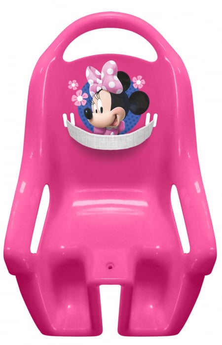 Scaun bicicleta Minnie pentru papusi