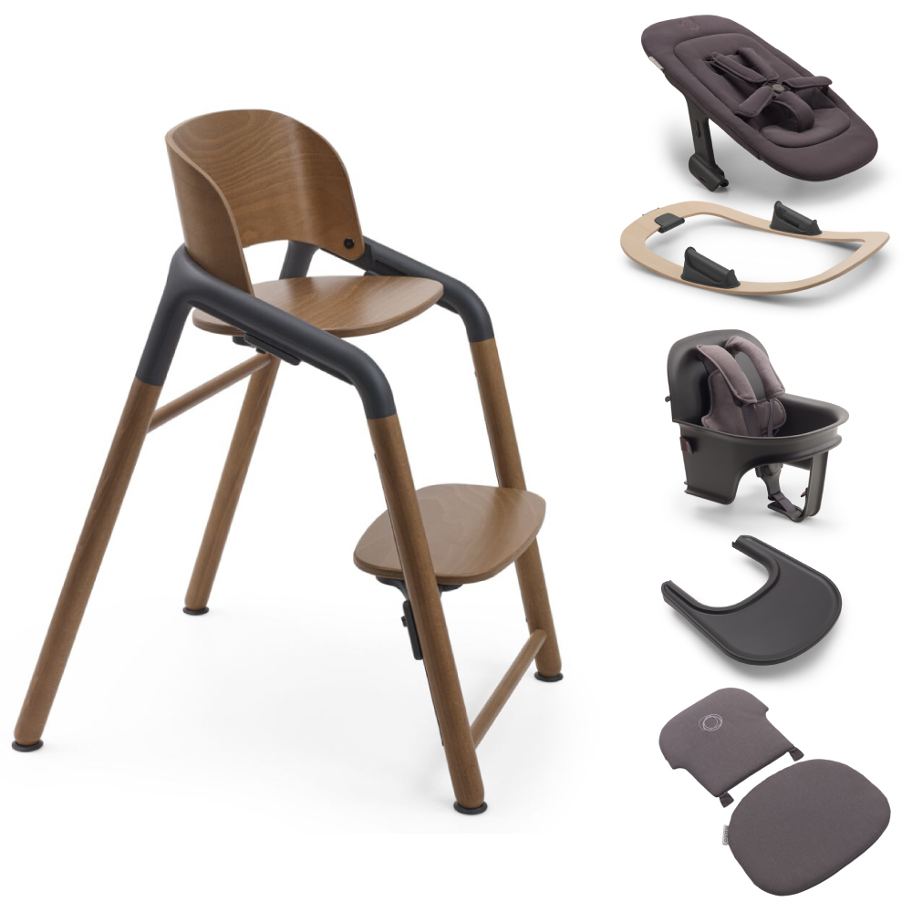 Scaun Bugaboo Giraffe 6 in 1 Warm Wood/Grey [10]