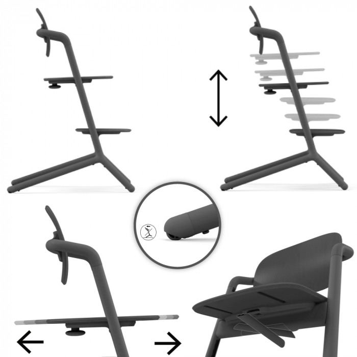 Scaun Cybex LEMO 3 in 1 Sand White [16]