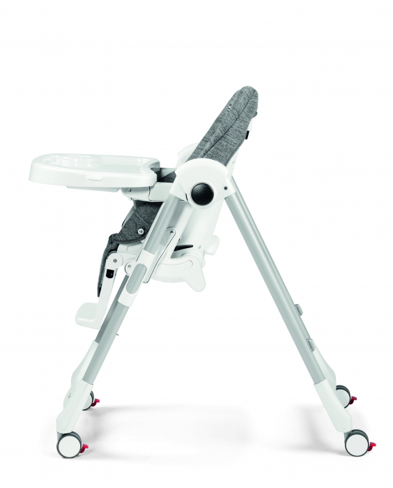 Scaun De Masa 2 in 1 Peg Perego, Prima Pappa Zero Follow Me, WonderGrey, 0 - 15 Kg [4]