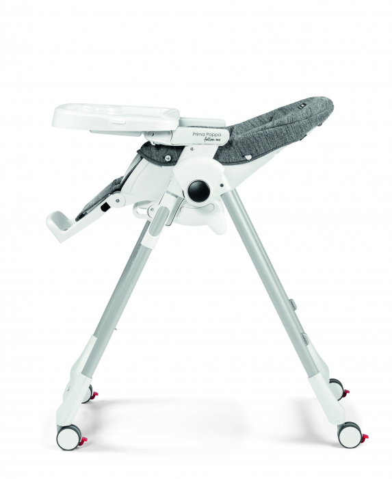 Scaun De Masa 2 in 1 Peg Perego, Prima Pappa Zero Follow Me, WonderGrey, 0 - 15 Kg [5]