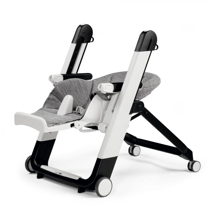 Scaun De Masa 2 in 1 Peg Perego, Siesta Follow Me, Wonder Grey, 0 - 15 Kg [3]