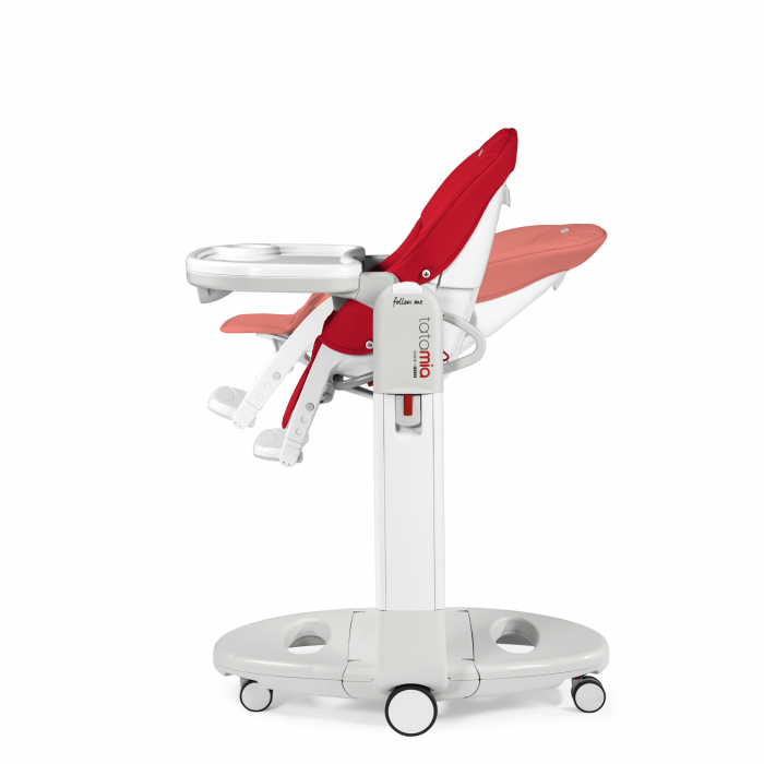 Scaun de masa 3 in 1 Peg Perego Tatamia Follow Me, 0-15 Kg, Fragola, Visiniu [3]
