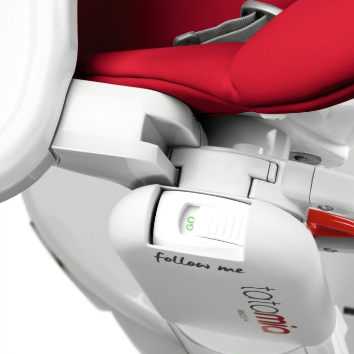 Scaun de masa 3 in 1 Peg Perego Tatamia Follow Me, 0-15 Kg, Fragola, Visiniu [2]